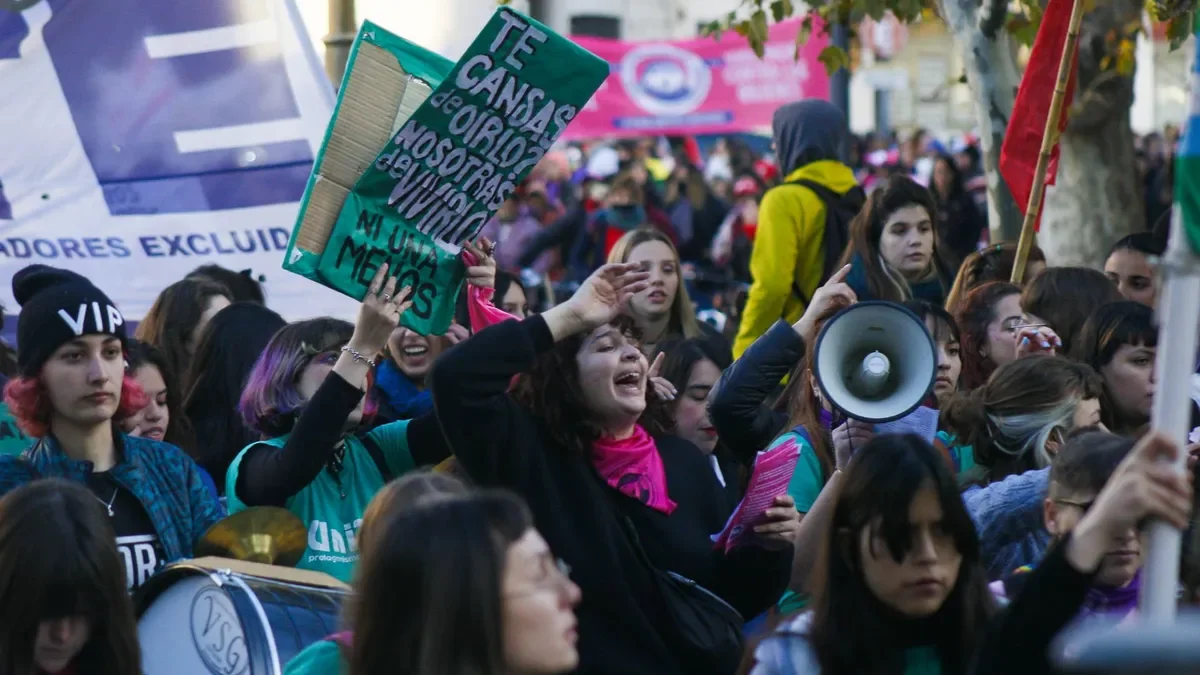 Activistas de La Plata se preparan para una gran marcha en el Día de la Mujer