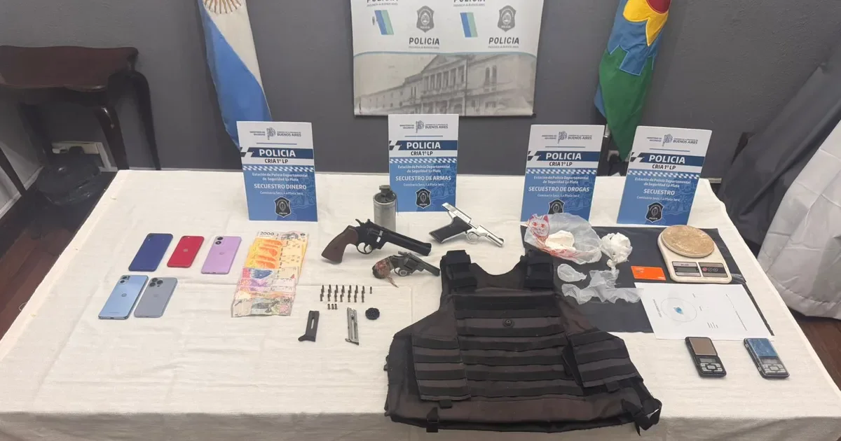 Allanamiento en Gonnet: secuestran una granada y más de 130 gramos de cocaína