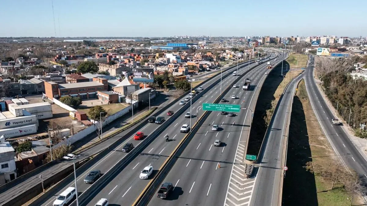 Ampliación de la Autopista Buenos Aires - La Plata afecta el tránsito en Berisso