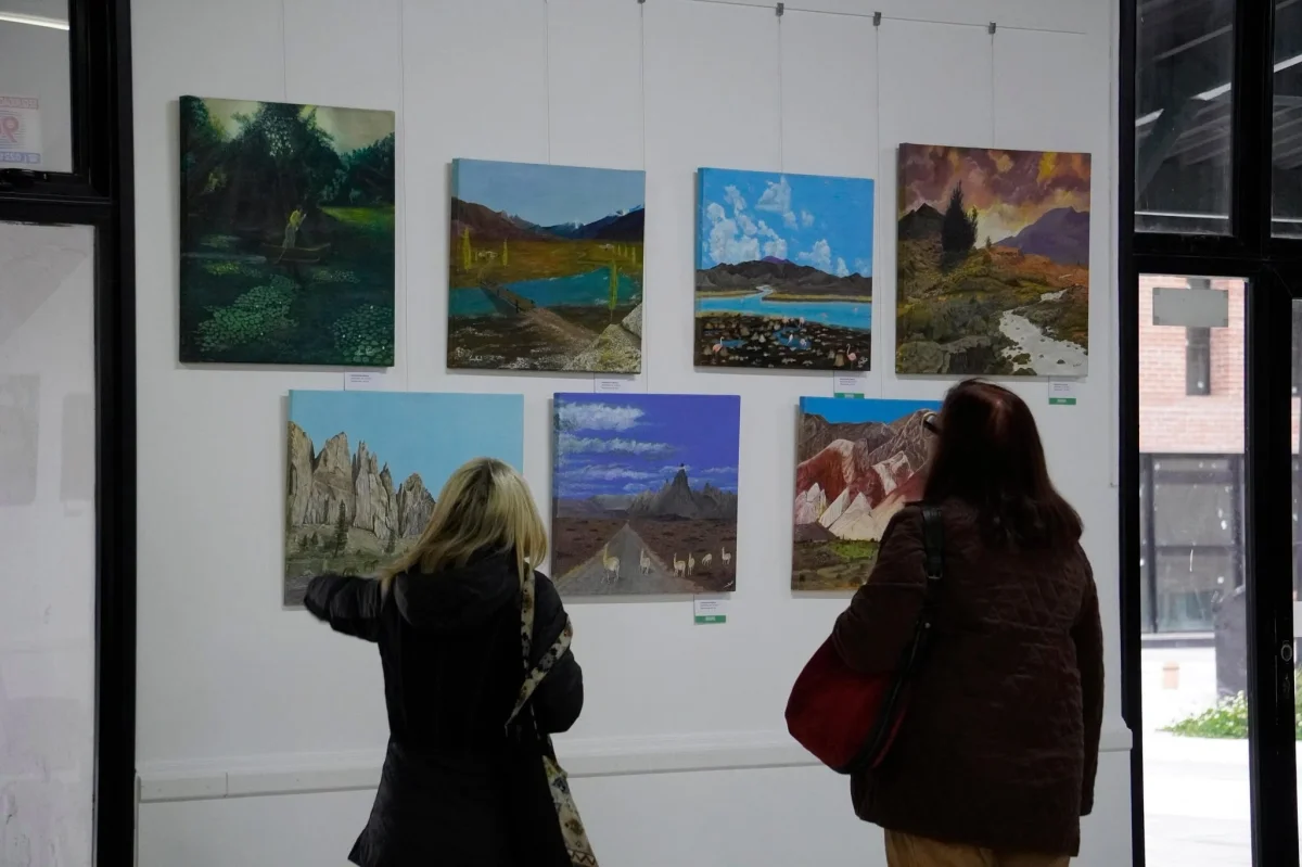 “Argentina, así te pinto” llegó a la Vieja Estación