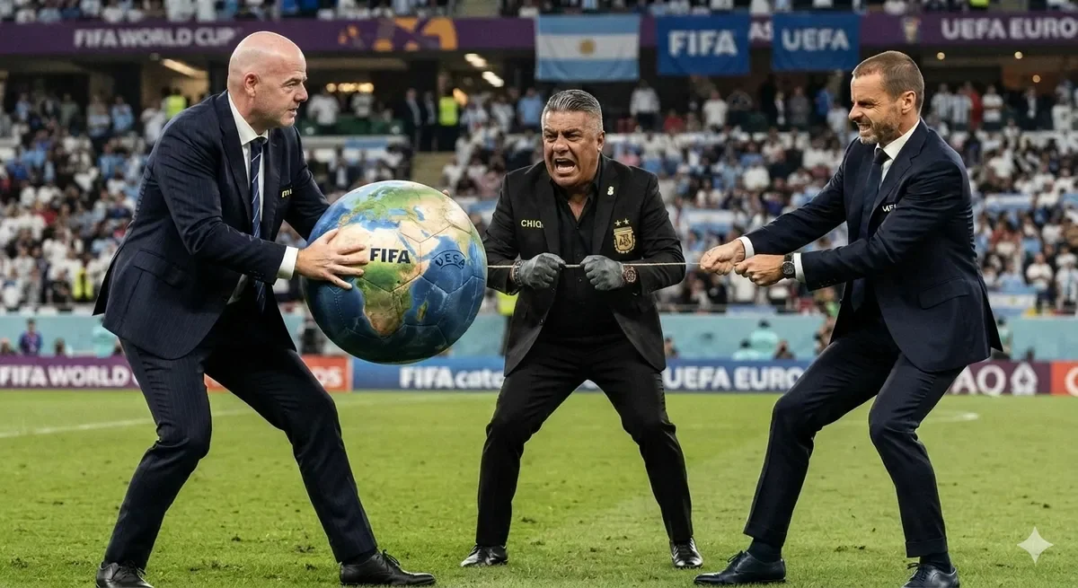 Argentina se posiciona estratégicamente en el conflicto entre UEFA y FIFA.