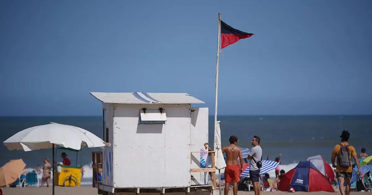 Banderas de alerta en playas de la Costa Atlántica: lo que deben saber los veraneantes.