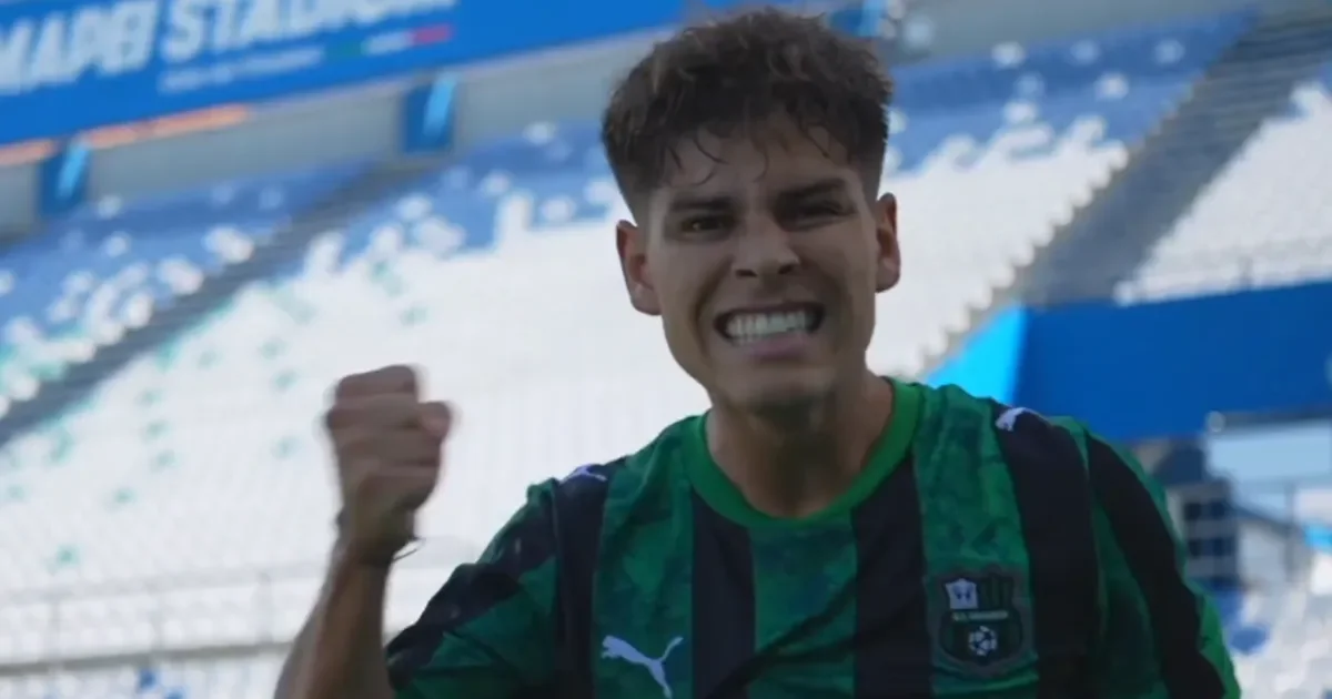 Benjamín Domínguez brilla en su debut como titular en Sassuolo con un gol clave