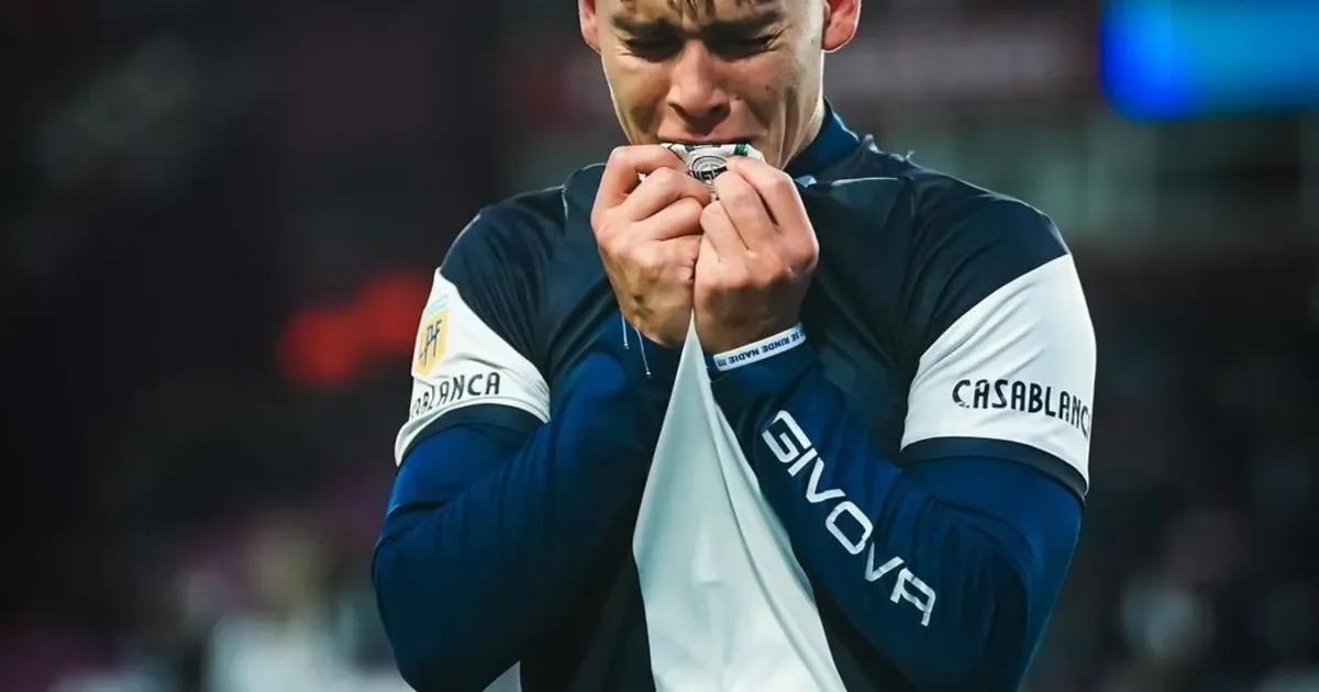 Benjamín Domínguez rinde homenaje a su última actuación con Gimnasia en La Plata