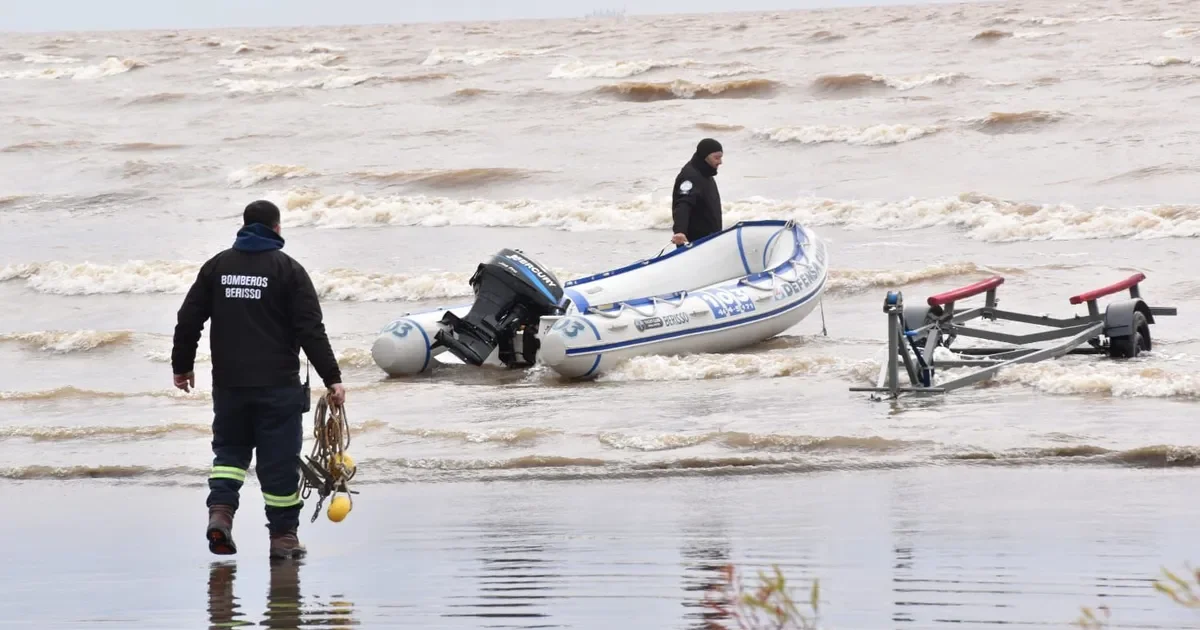 Búsqueda de pescadores perdidos: hallan un cuerpo en el Río de la Plata