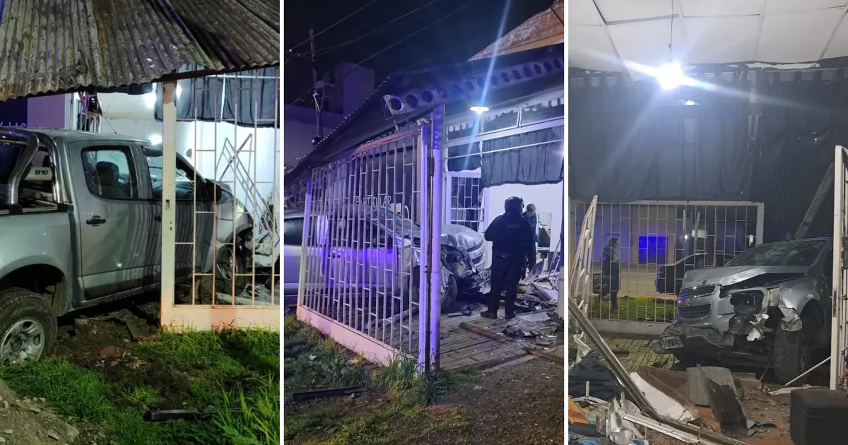 Camioneta impacta en vivienda de La Plata: una niña herida por conductor ebrio