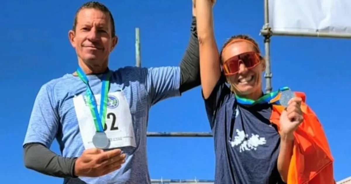 Candela Cerrone rinde homenaje a héroes de Malvinas al ganar maratón en Berisso