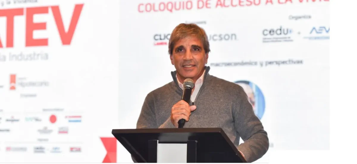 Caputo asegura que el futuro de Argentina es irreversible y ya no hay retorno al pasado