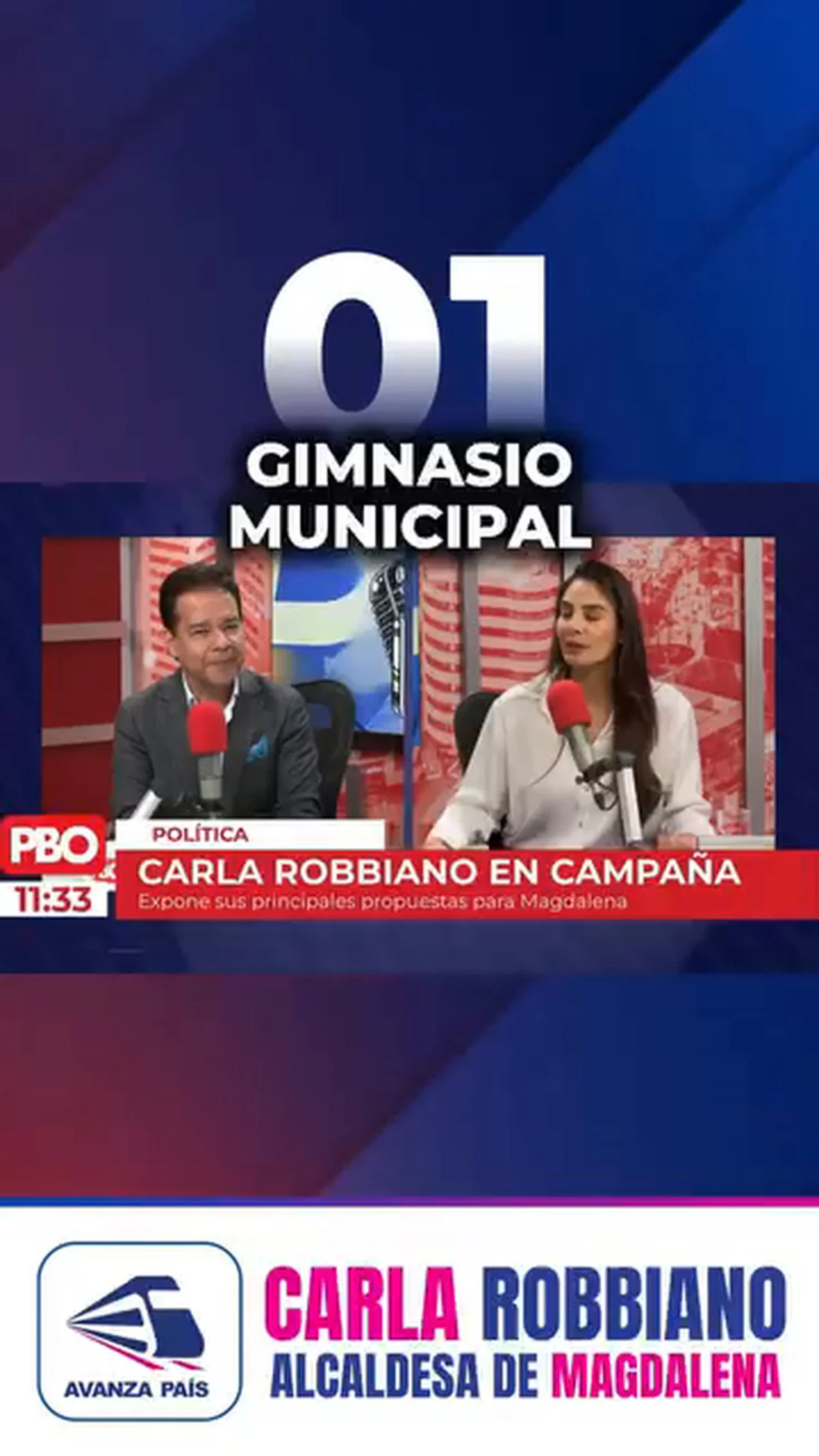 Carla Robbiano inicia su campaña para la alcaldía de Magdalena con nuevas propuestas.