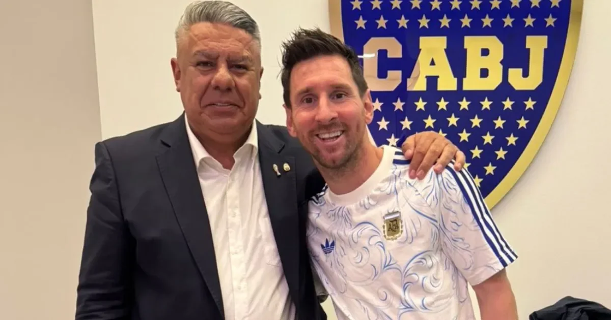 Chiqui Tapia comparte emotivo mensaje con Lionel Messi, generando reacciones en redes