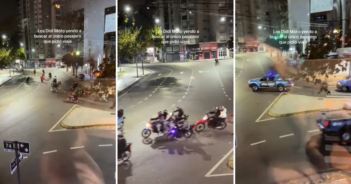Cientos de motociclistas generan congestión en Plaza Italia y alrededores