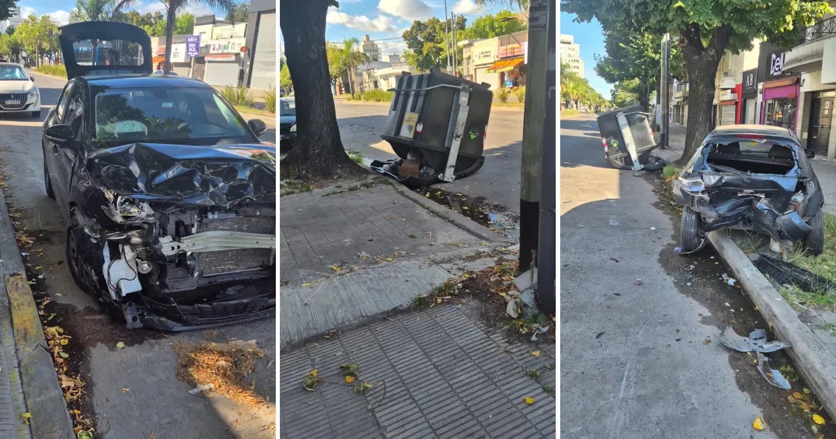 Conductor ebrio choca en La Plata y es detenido tras intentar huir del lugar