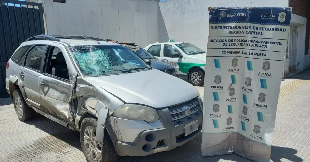 Conductor fugado detenido tras trágico accidente que dejó un muerto en La Plata