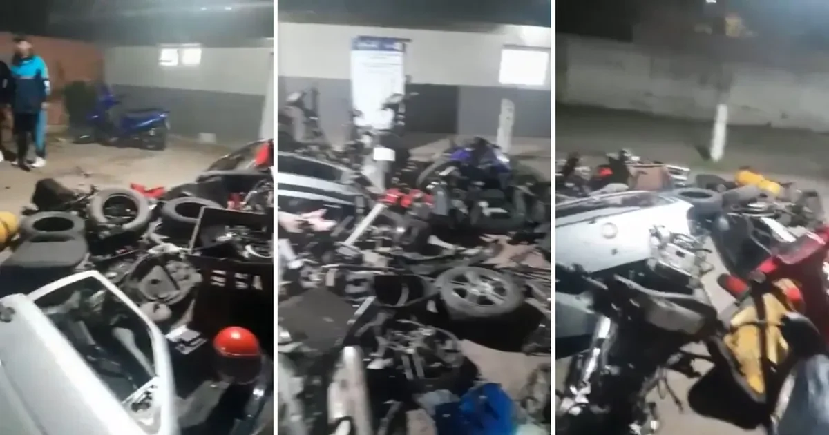 Desmantelan desarmadero en La Plata: cuatro detenidos y armas confiscadas