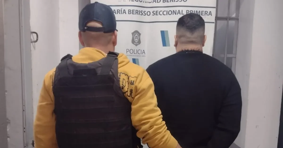 Detenido en Berisso un hombre por agredir violentamente a otro con una herramienta de auto