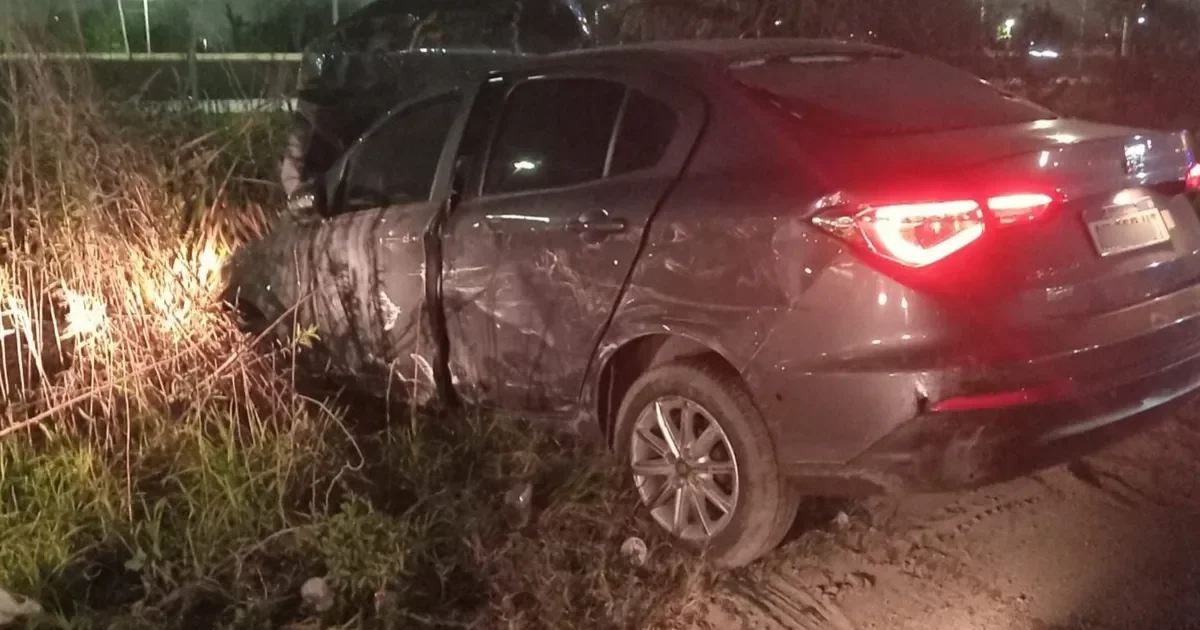 Detenidos tras una espectacular persecución en la Autopista La Plata-Buenos Aires por robo de auto