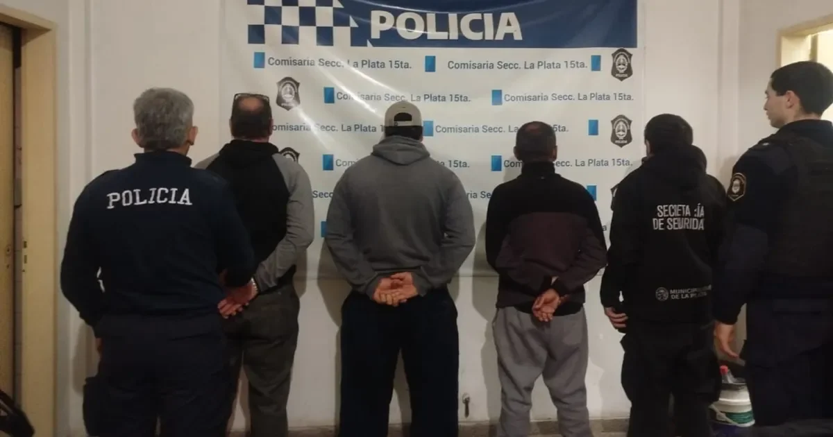 Detenidos tres sospechosos tras intensa persecución en La Plata por robo