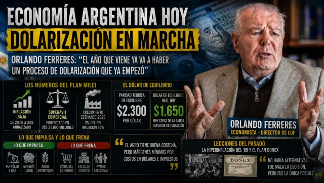 Economistas de La Plata advierten sobre los riesgos de la dolarización propuesta por Milei.