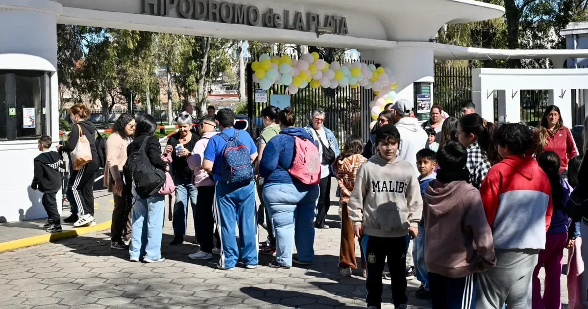 El Hipódromo de La Plata se llena de alegría con la celebración del Día del Niño para más de 5.000 chicos