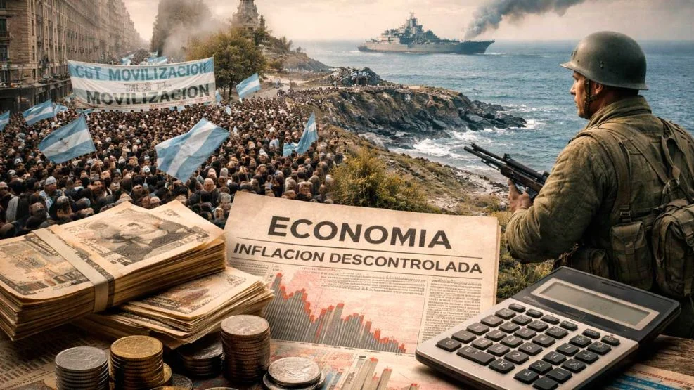 El impacto de la Guerra de Malvinas en la economía argentina: inflación y crisis profunda