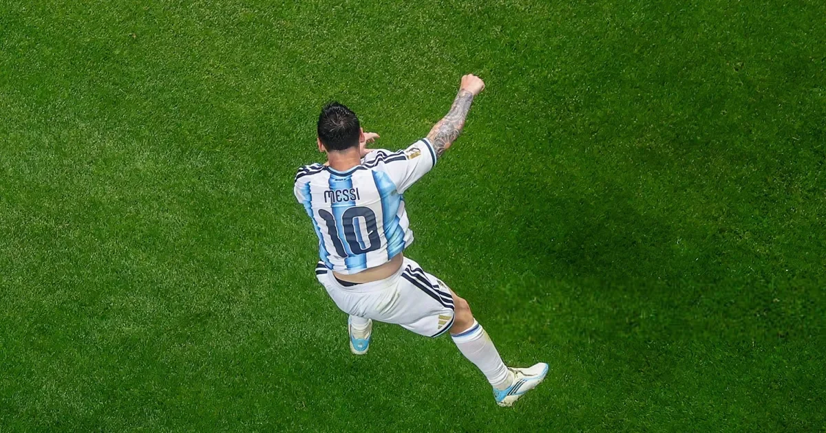 El impresionante gol de Messi que salvó un punto para Argentina en el amistoso
