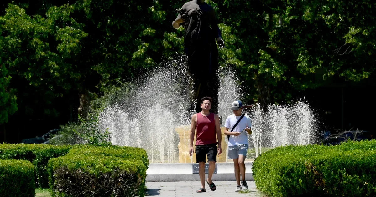 El "muro atmosférico" provoca temperaturas extremas en La Plata y afecta a los vecinos