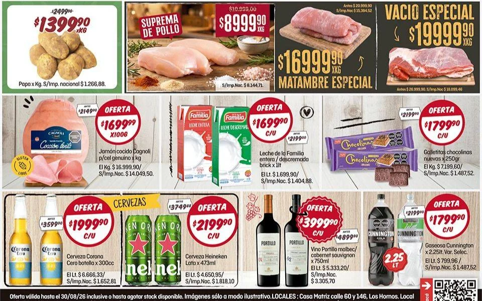 El Nene lanza promociones especiales este fin de semana para atraer a los vecinos de La Plata