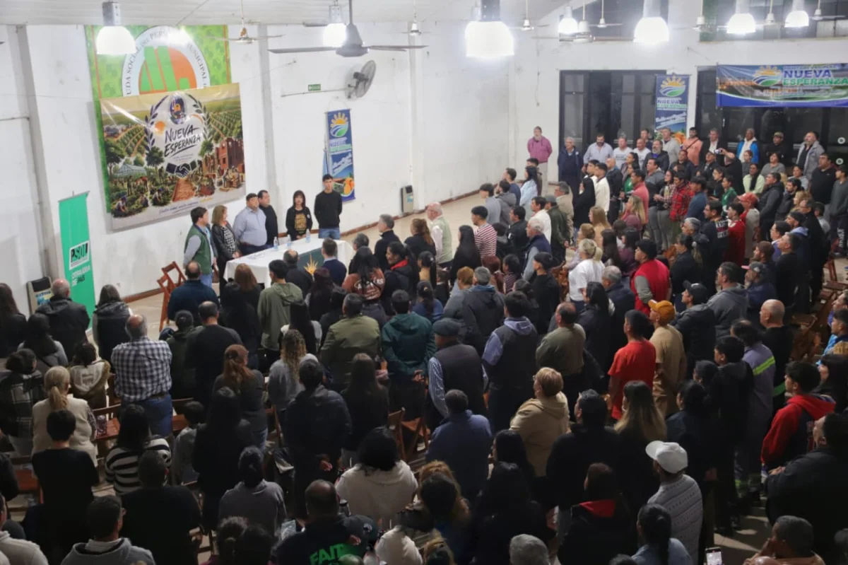 El partido Nueva Esperanza busca sumar adeptos en Concordia ante la incertidumbre política.