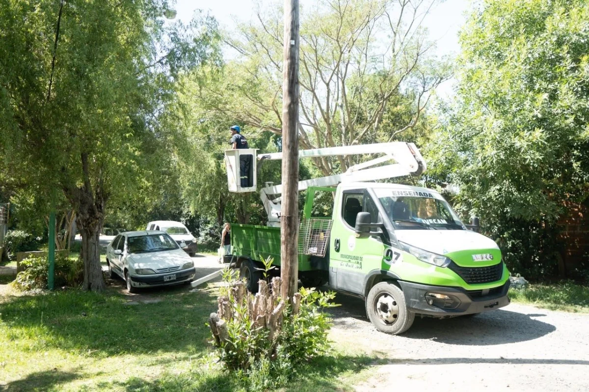 Ensenada mejora su seguridad vial: avanzan los trabajos de mantenimiento de luces