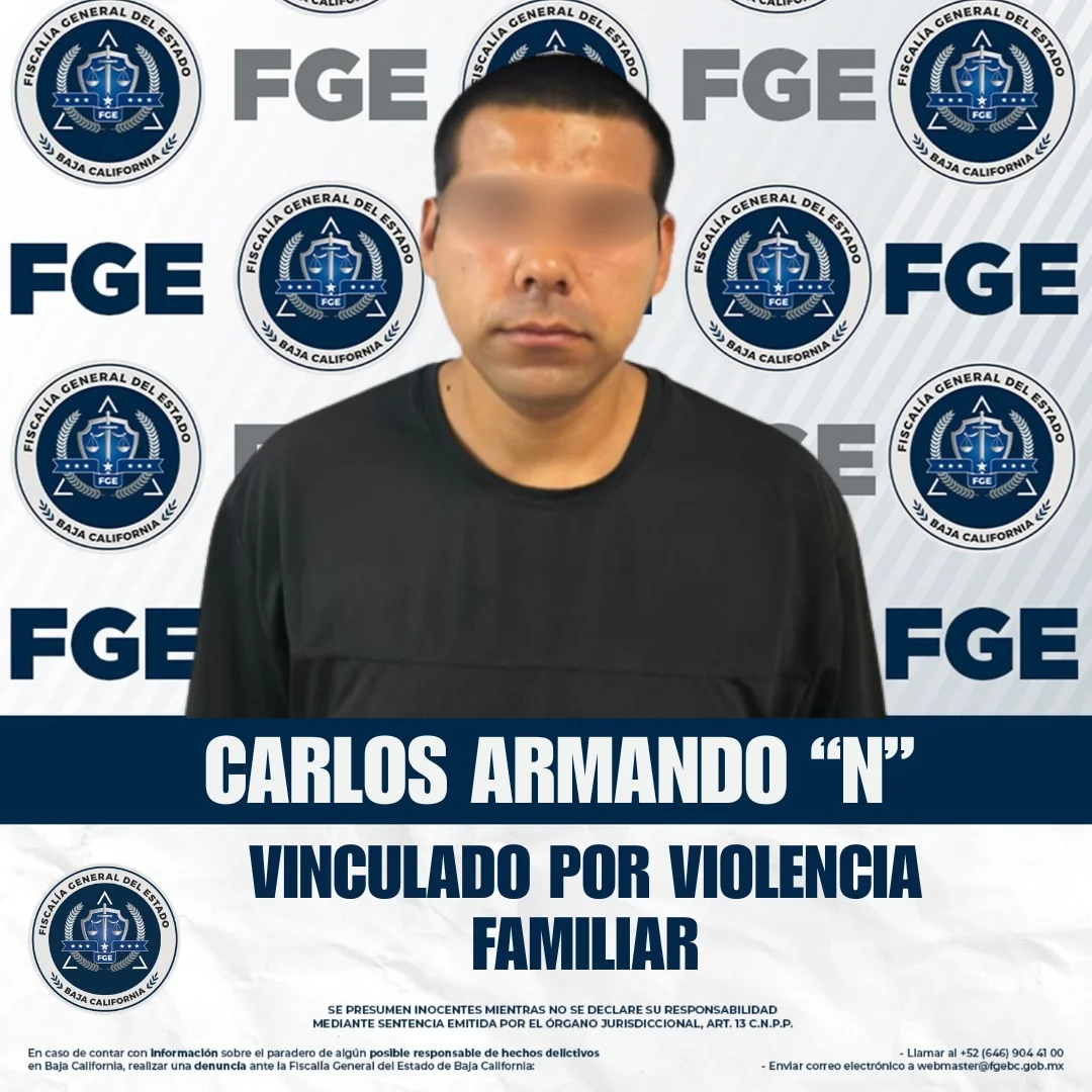 Ensenada refuerza la seguridad: prisión preventiva para un agresor de violencia familiar