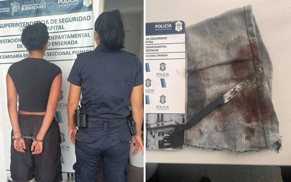 Ensenada: una joven apuñala a su novio en un violento ataque que conmociona al barrio