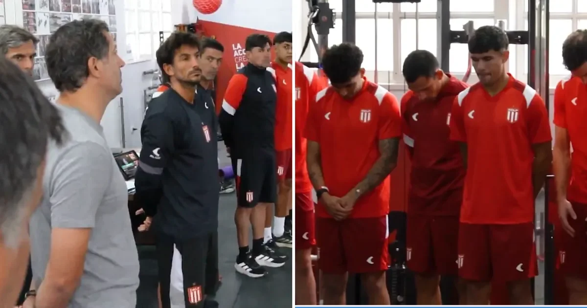 Estudiantes rinde homenaje a Marcos Conigliaro con emotivo minuto de silencio en City Bell