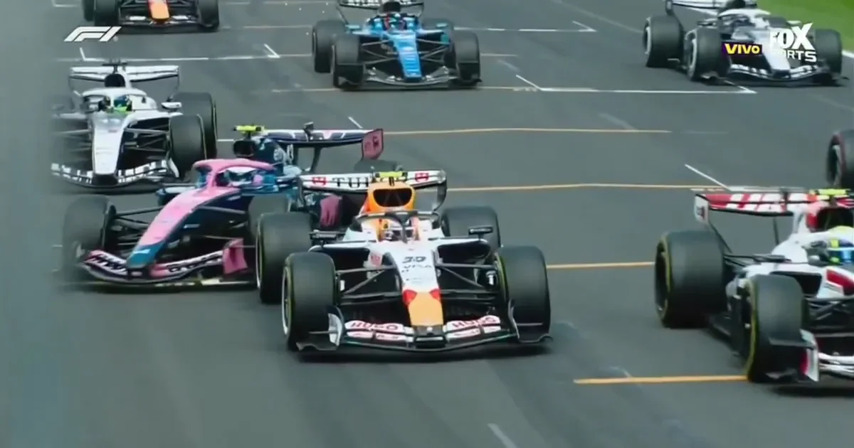Franco Colapinto evita desastre en la largada del GP de Australia con una maniobra asombrosa