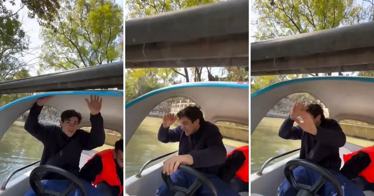 Franco Colapinto protagoniza un inesperado accidente durante su visita a China