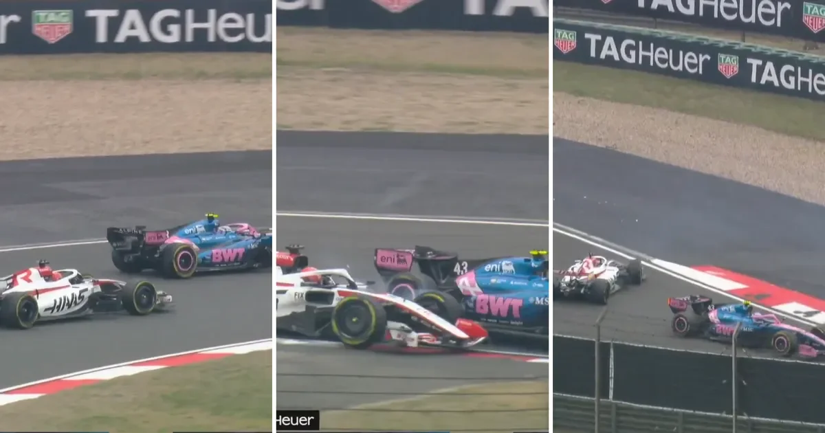 Franco Colapinto se queda sin puntos tras un accidente que sorprendió a todos