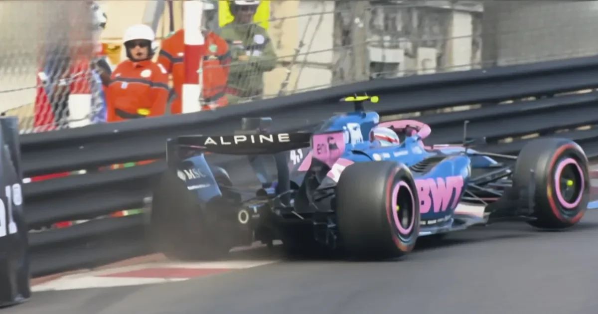 Franco Colapinto sufre un fuerte accidente en las pruebas del Gran Premio de Mónaco