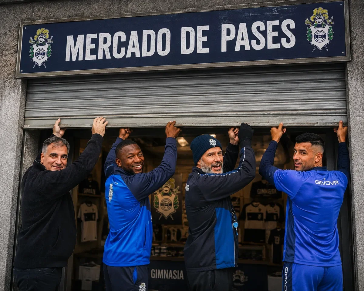 Gimnasia mantiene la incertidumbre en el mercado de pases mientras se espera una decisión clave