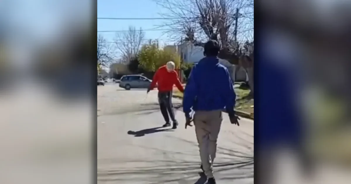 Imágenes impactantes: el momento previo al asesinato en La Plata que conmueve a los vecinos