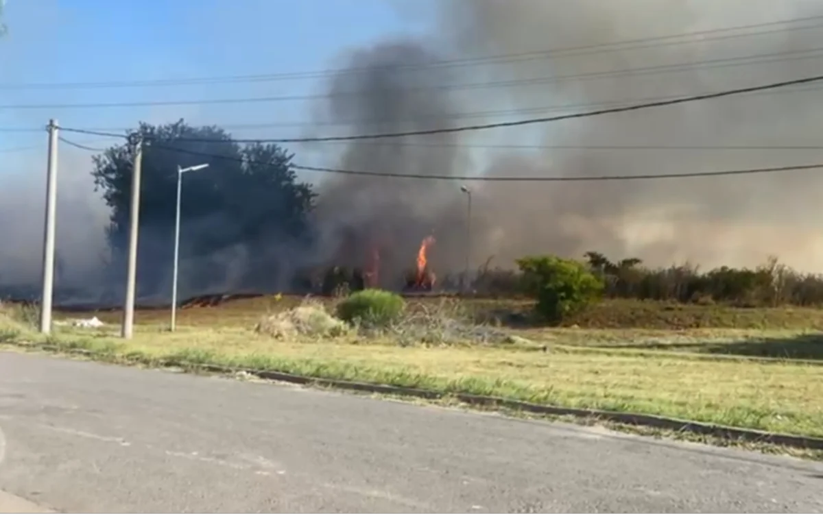 Incendio en Gorina genera alarma entre los vecinos: evacuaciones y alerta de humo