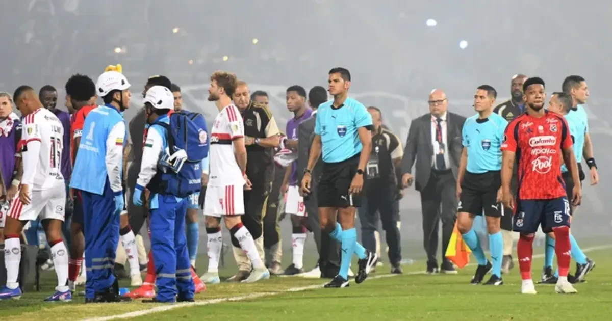 Independiente Medellín podría enfrentar severas sanciones tras la suspensión ante Flamengo