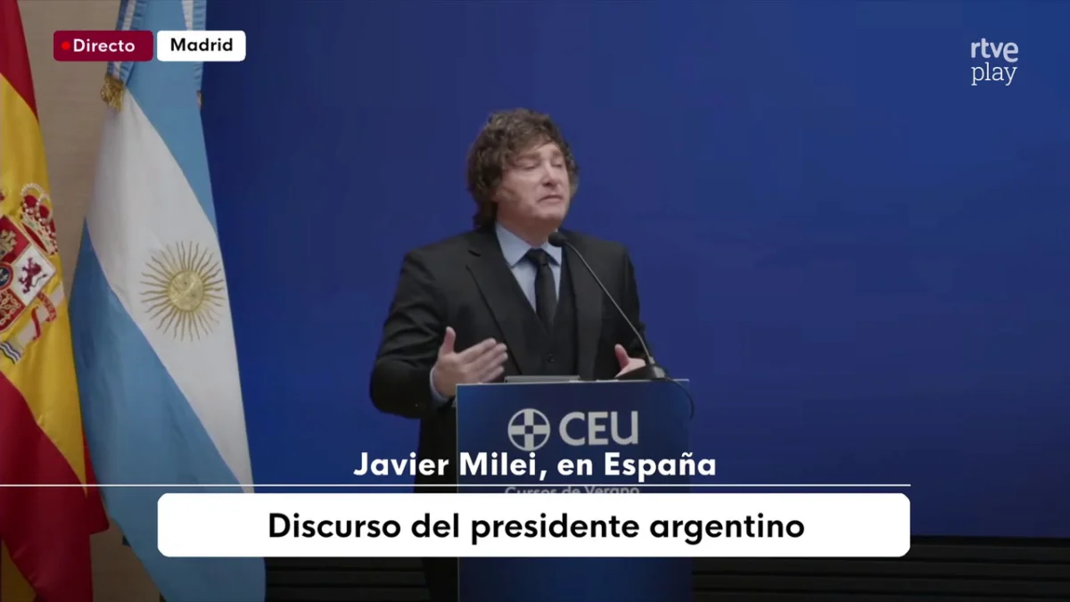 Javier Milei busca fortalecer lazos con Europa en su visita a España