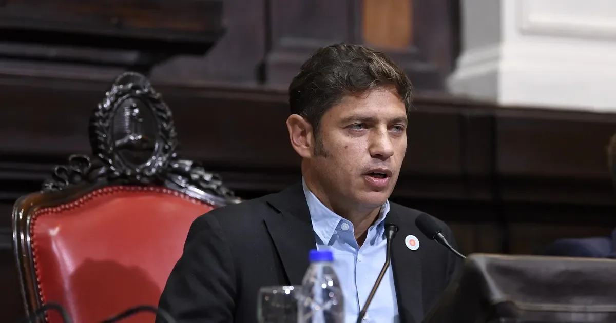 Kicillof aborda el ajuste de Milei en la apertura de sesiones legislativas en La Plata