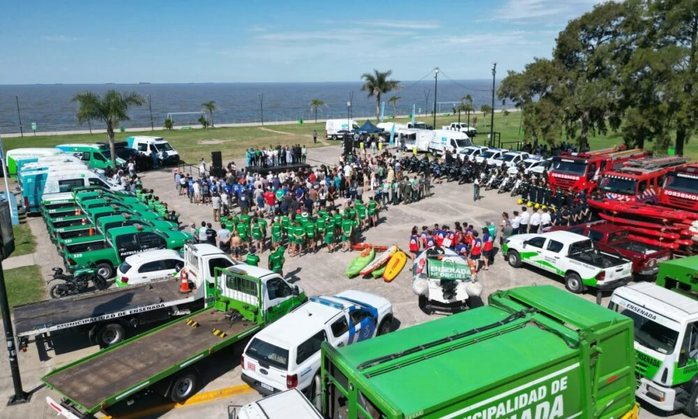La costa de Punta Lara se alista para el verano con la apertura oficial de la temporada por Kicillof y Secco