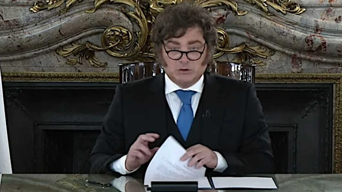 La falta de interés en las cadenas nacionales de Milei impacta en su estrategia comunicacional