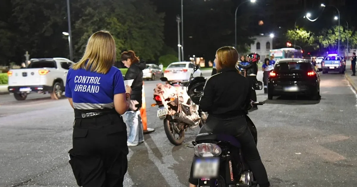 La Municipalidad de La Plata detiene a 20 personas en un operativo de control vehicular