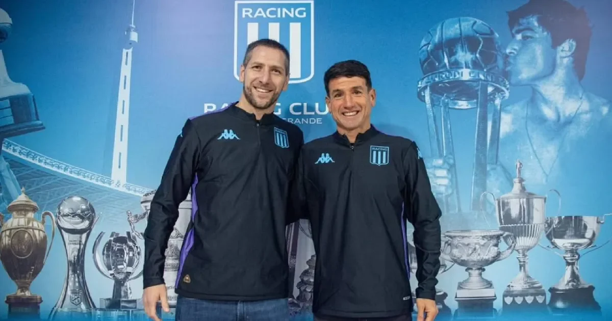 La nueva dupla técnica de Racing buscará revitalizar al equipo tras la salida de Costas.