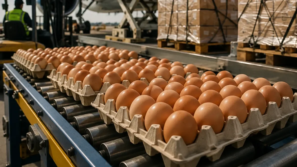 La Plata alcanza el cupo total de exportación de huevos a la UE, beneficiando a productores locales