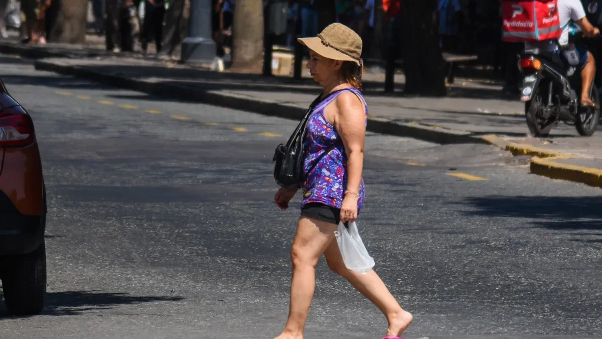 La Plata enfrenta temperaturas récord: los vecinos buscan alivio en medio de la ola de calor