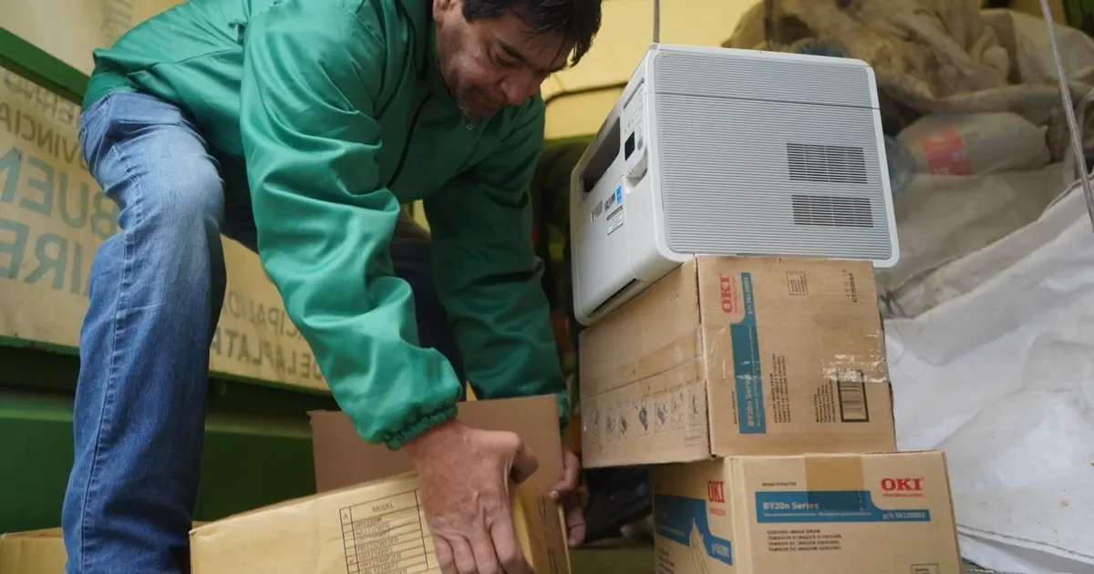 La Plata impulsa el reciclaje: más de 700 kilos de cartuchos y tóners reutilizados
