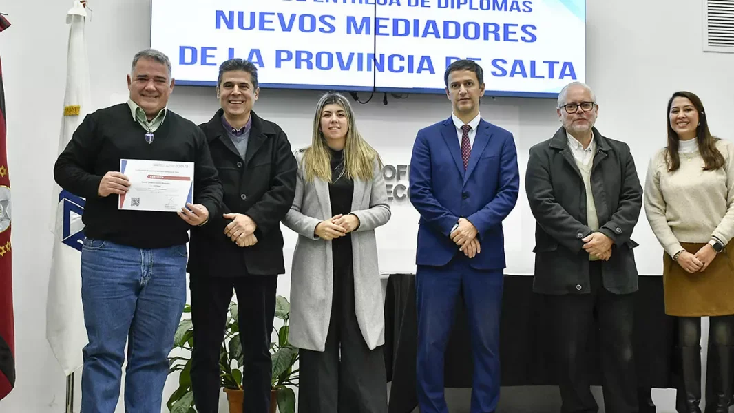 La Plata impulsa la mediación comunitaria con nuevos mediadores certificados